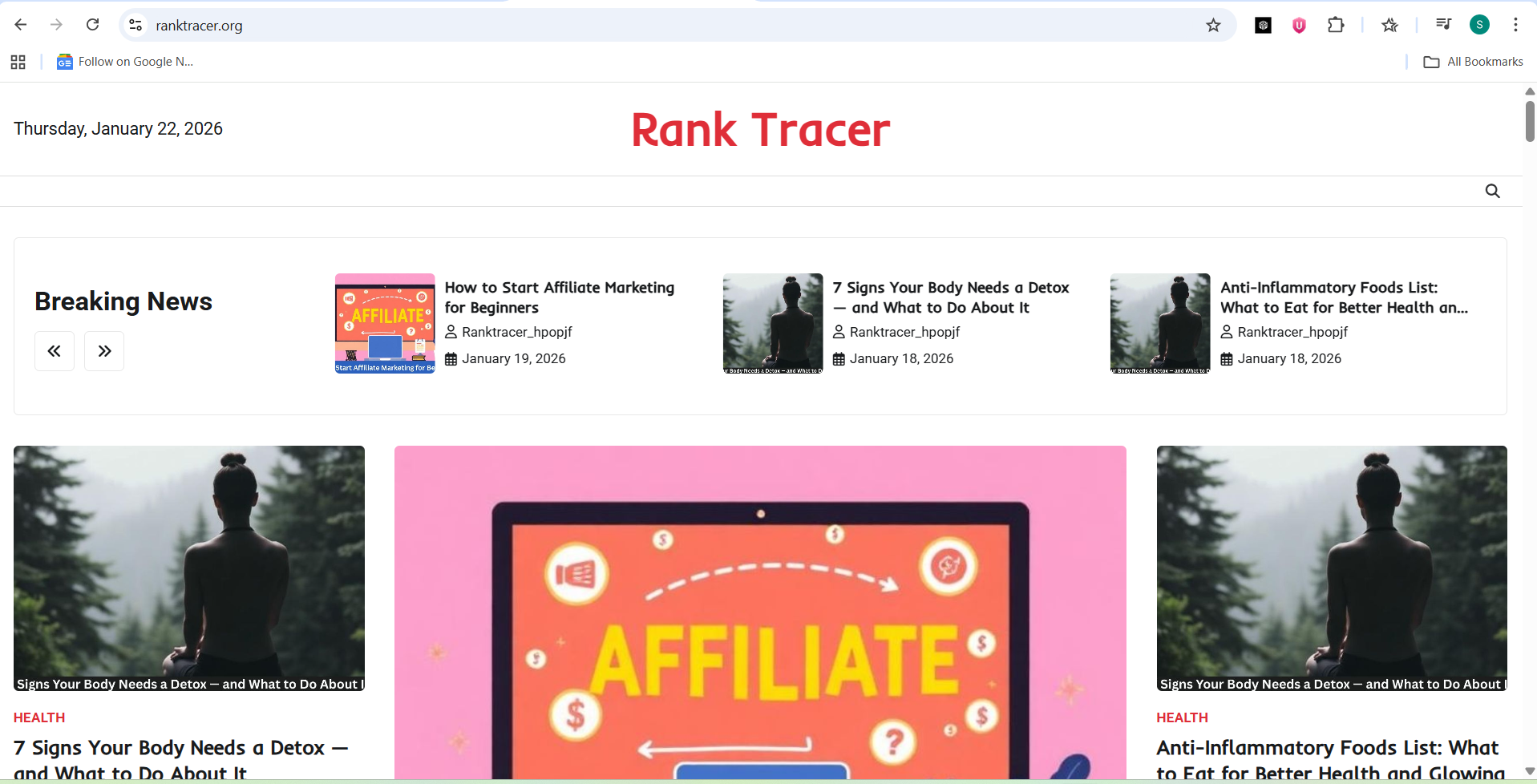 Ranktracer : The Ultimate Guide to Tracking Rankings for Blogging Success